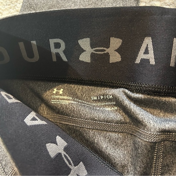 Under Armour Compression Heatgear Grey Leggings S - Picture 4 of 6